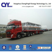 New Oxygen Nitrogen Argon Cabochon Dioxide Cryogenic Tank Truck